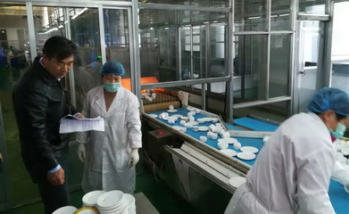 日照市食安辦對(duì)莒縣餐飲具集中消毒單位進(jìn)行市級(jí)驗(yàn)收