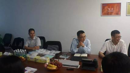 曹振雷主任考察南海九江醫衛用非織造產品集群地 并參觀領軍企業必得福、貝里國際集團南海工廠